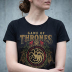 Image produit Game of Thrones - T-shirt Ornements Targaryen Noir