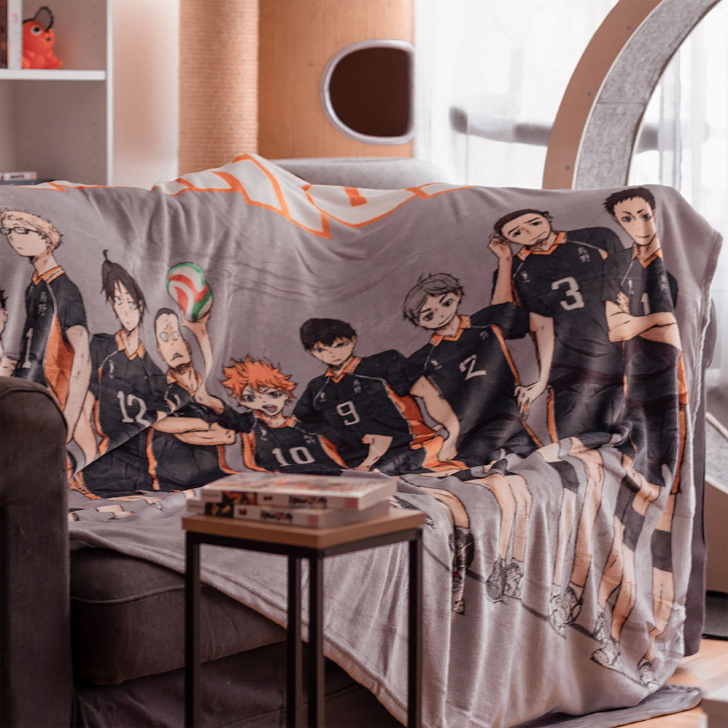 Image produit Haikyu!! - Plaid Douillet Équipe