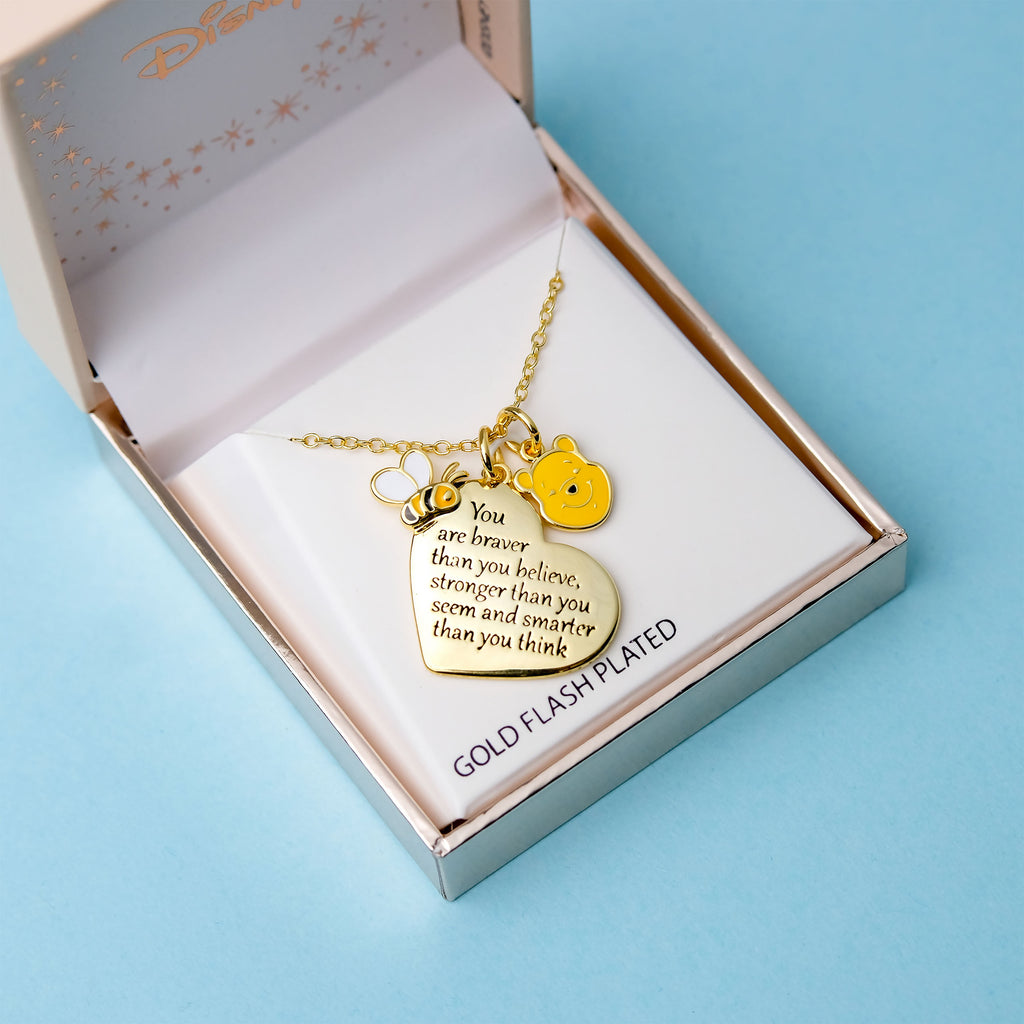 Image produit Winnie l'Ourson - Collier Courageux, Fort, Intelligent