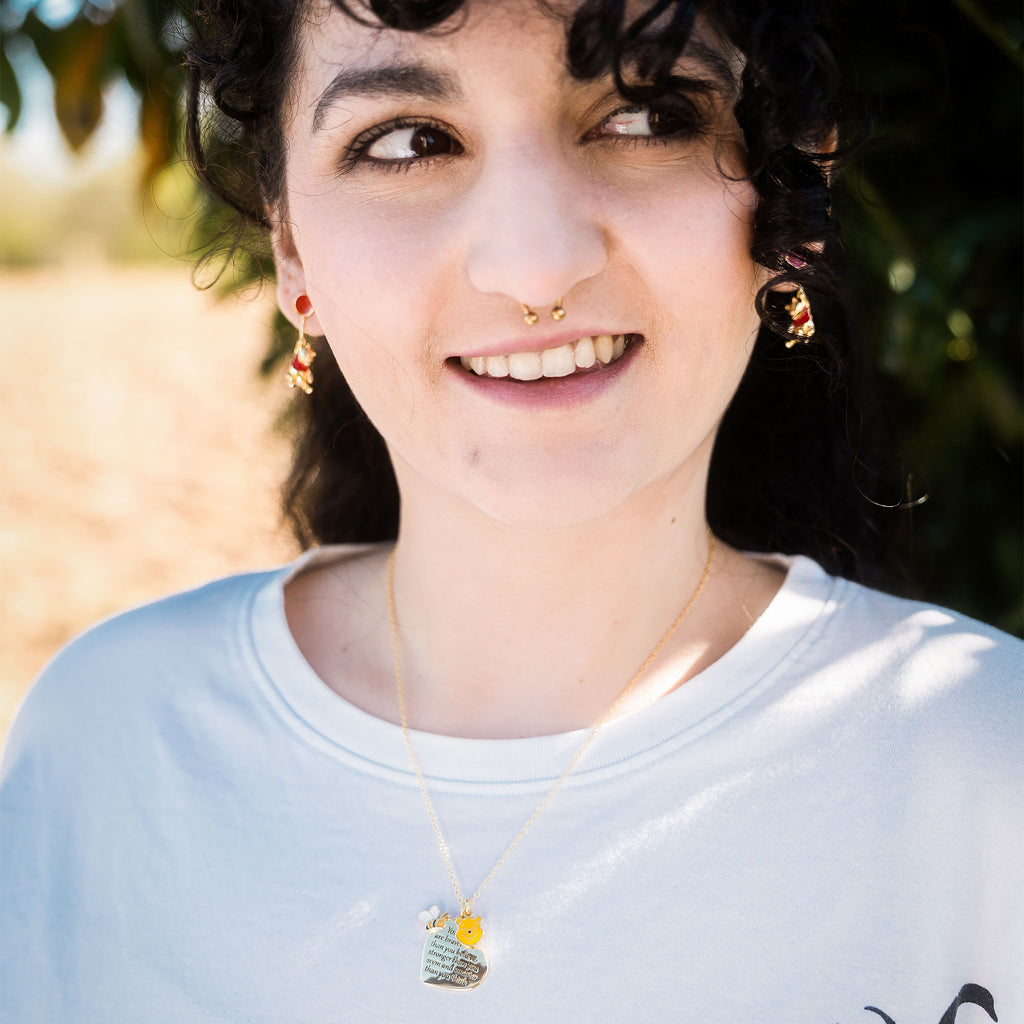 Image produit Winnie l'Ourson - Collier Courageux, Fort, Intelligent