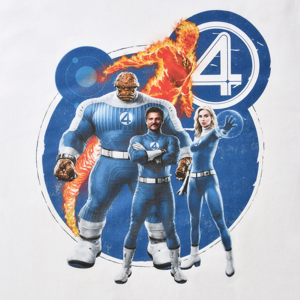 Image produit Fantastic Four - T-Shirt Groupe blanc