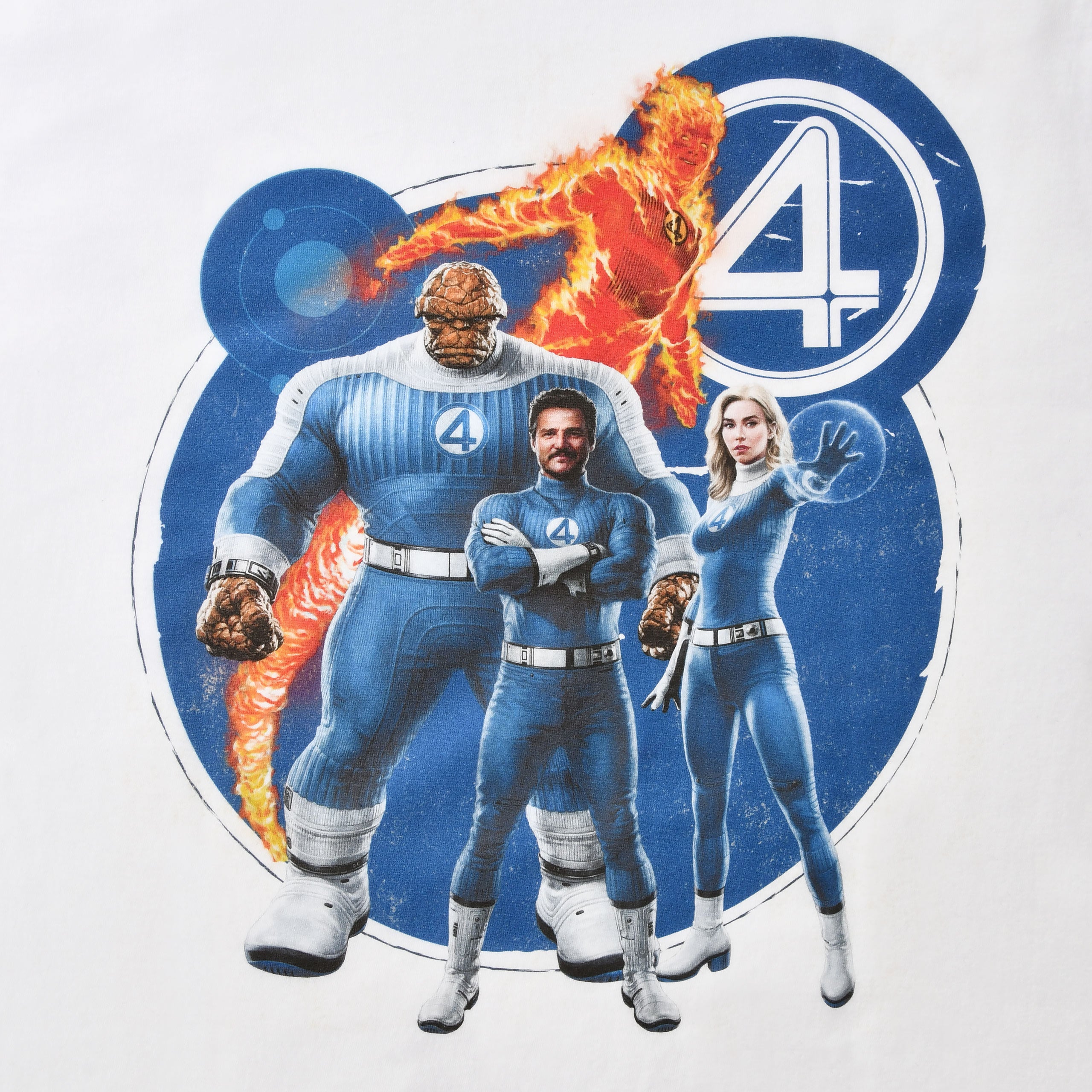 Image produit Fantastic Four - T-Shirt Groupe blanc