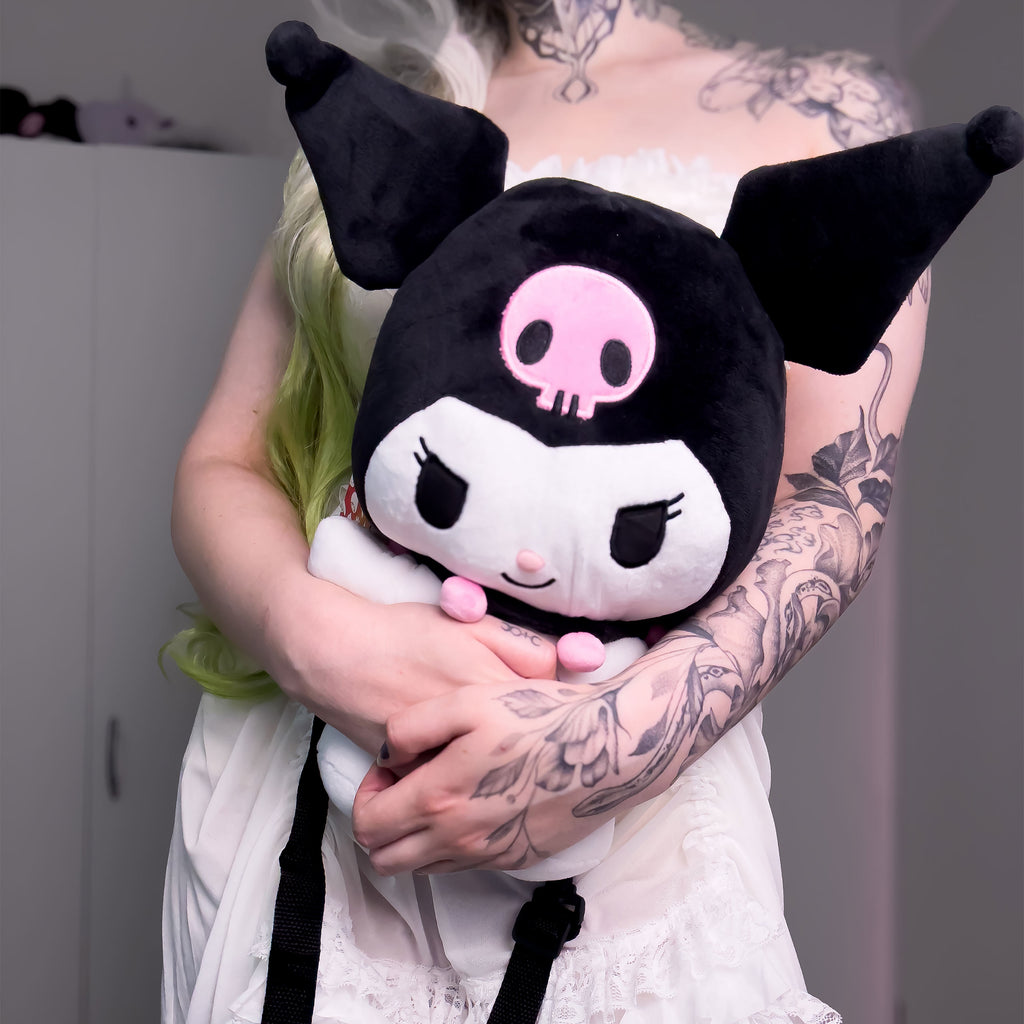 Image produit Sanrio - Kuromi Hello Kitty and Friends Mini Sac à Dos en Peluche