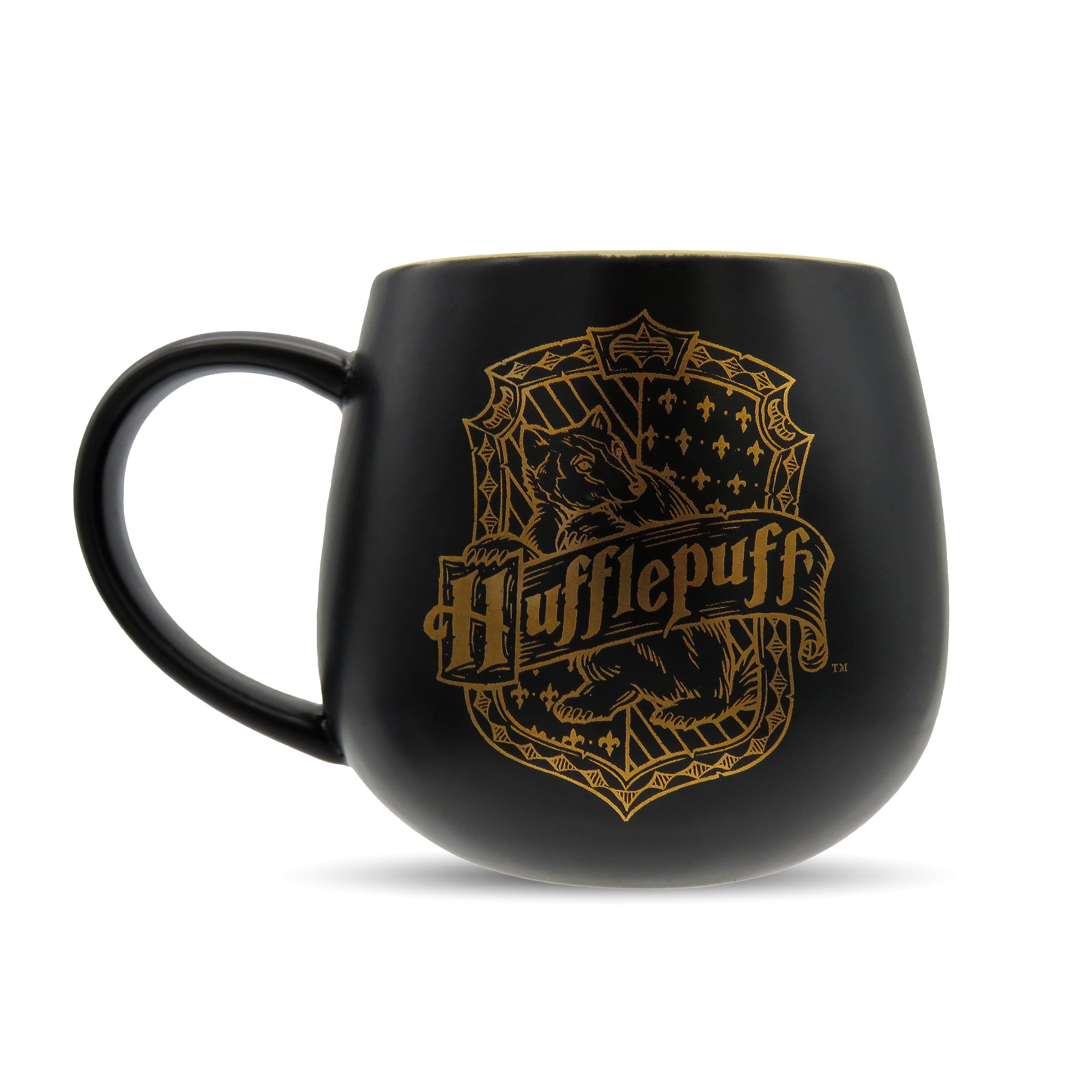 Image produit Mug Poufsouffle avec Blason 3D de Poudlard à l'intérieur - Harry Potter