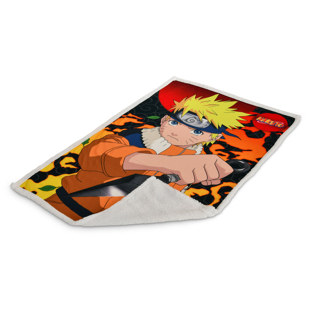 Image produit Naruto Shippuden - Couverture moelleuse avec polaire teddy