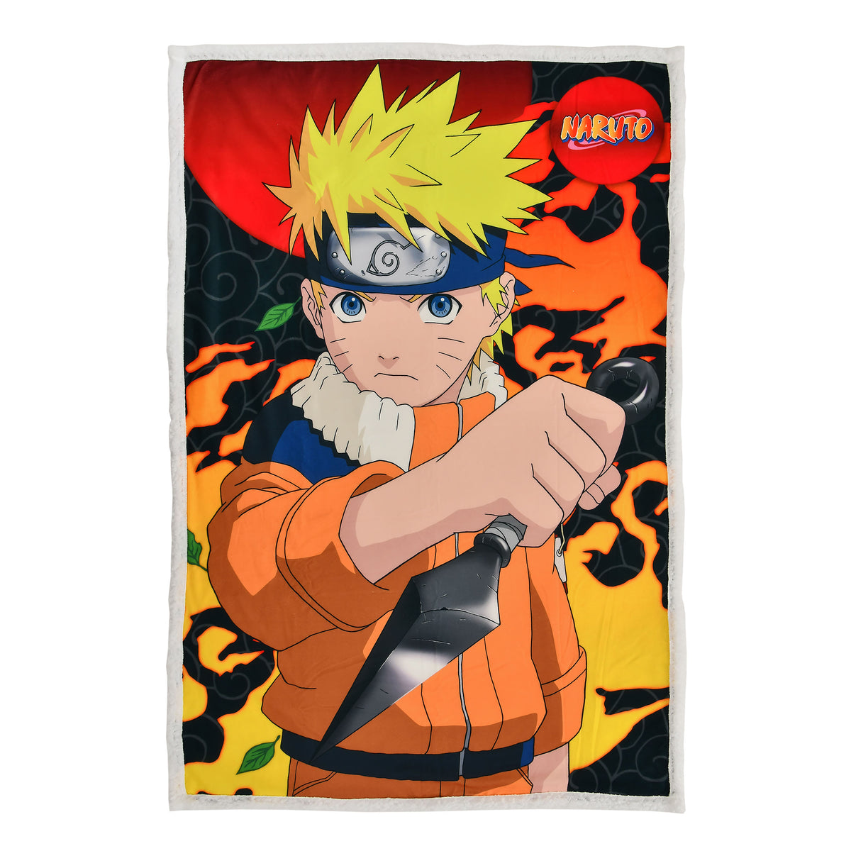 Image produit Naruto Shippuden - Couverture moelleuse avec polaire teddy