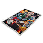 Image produit Demon Slayer - Plaid Douillet Crew avec Doublure en Polaire Teddy