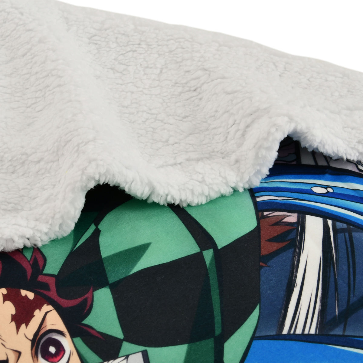 Image produit Demon Slayer - Plaid Douillet Crew avec Doublure en Polaire Teddy