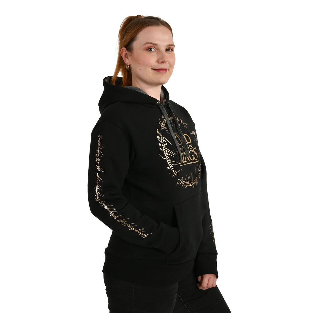 Image produit Le Seigneur des Anneaux - Hoodie Logo de l’Anneau Unique