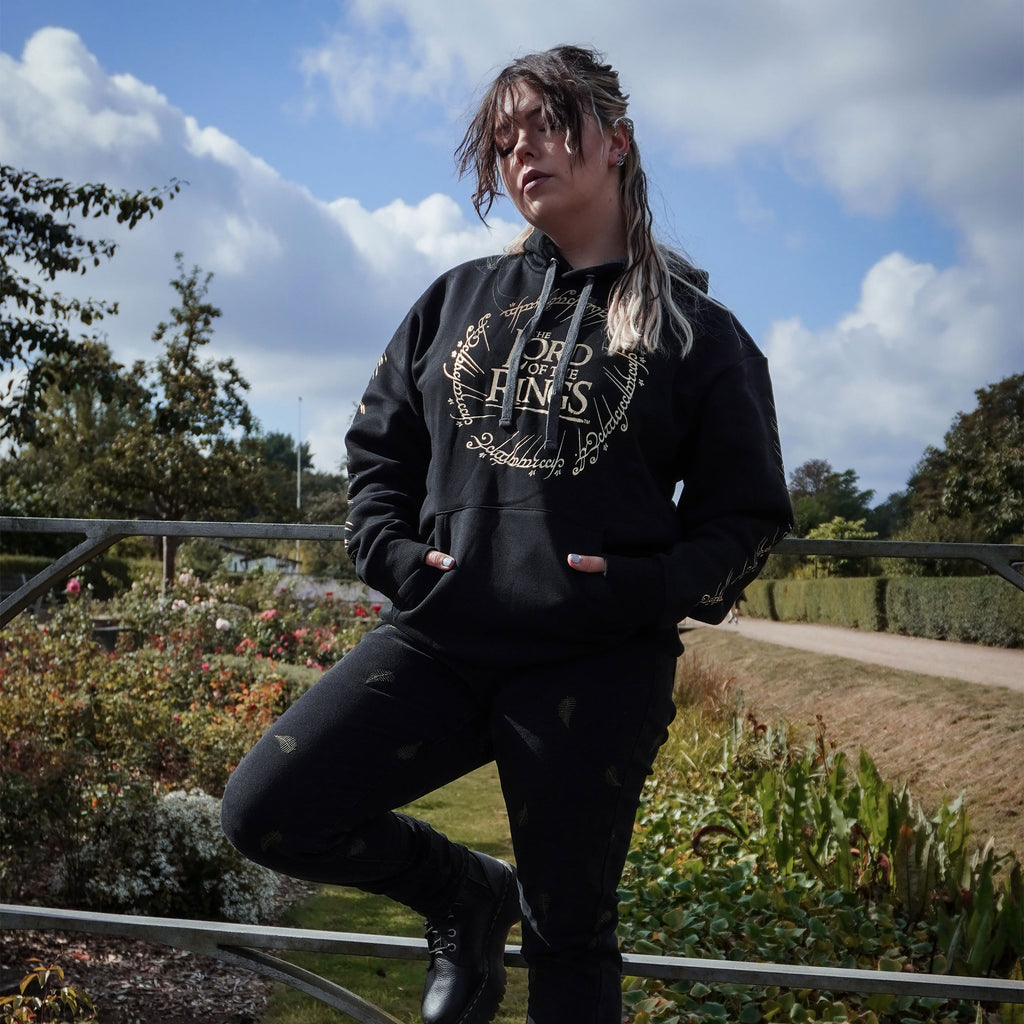Image produit Le Seigneur des Anneaux - Hoodie Logo de l’Anneau Unique