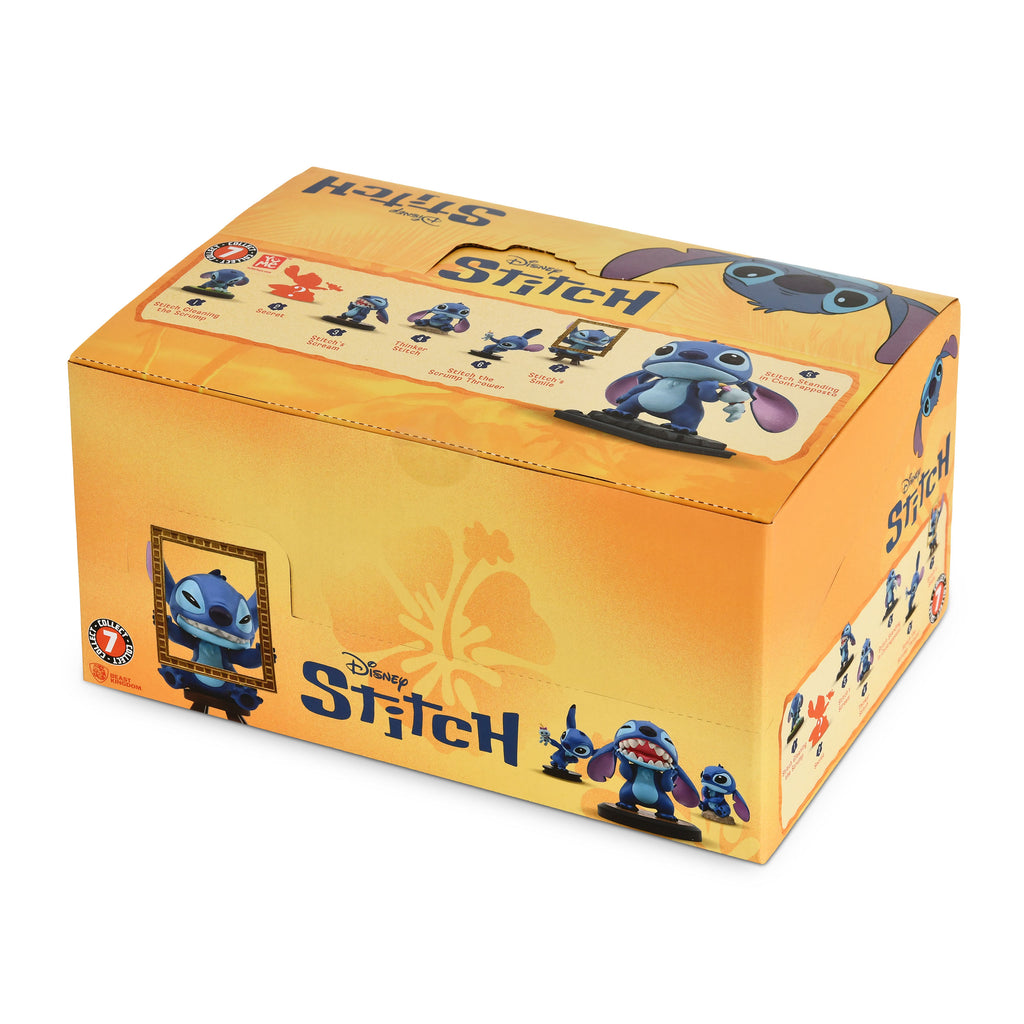 Image produit Stitch YuMe Hero Box Art Gallery Série Blind Box - Lilo & Stitch Présentoir de 6 boîtes
