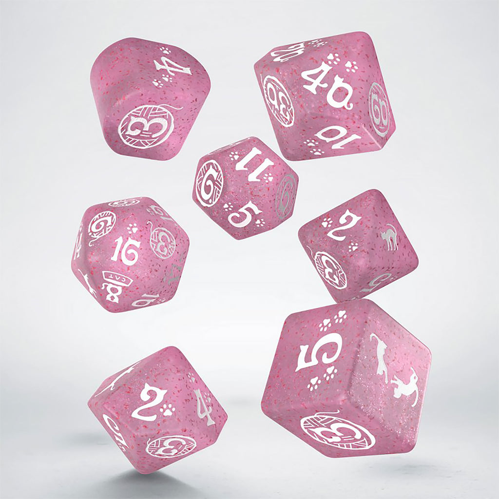 Image produit Cats - Daisy Glitter Set de Dés RPG 7pcs