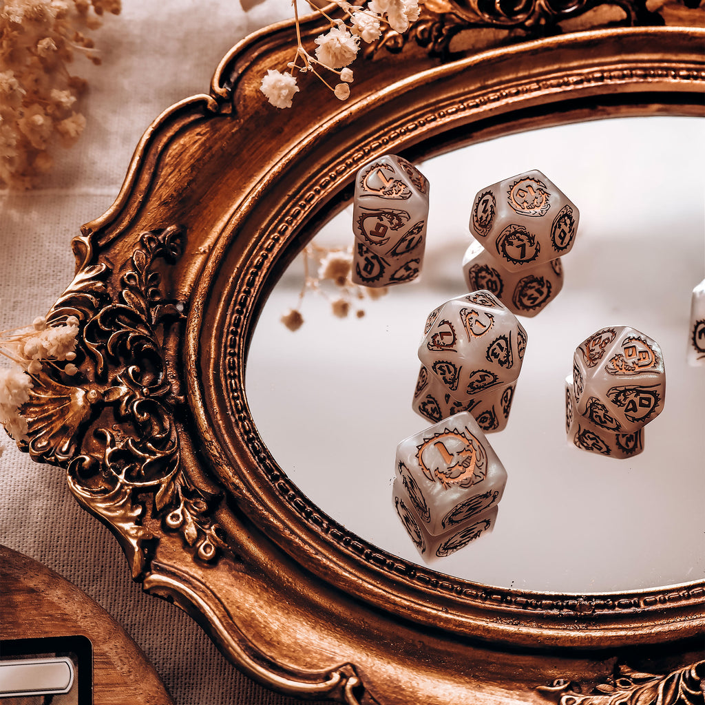 Product image Dragons - Quartz RPG Dice Set 7pcs