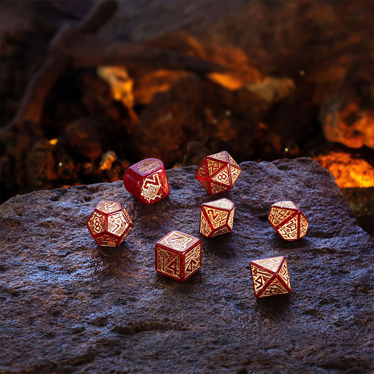 Image produit Nains - Set de Dés RPG Jewels 7pcs