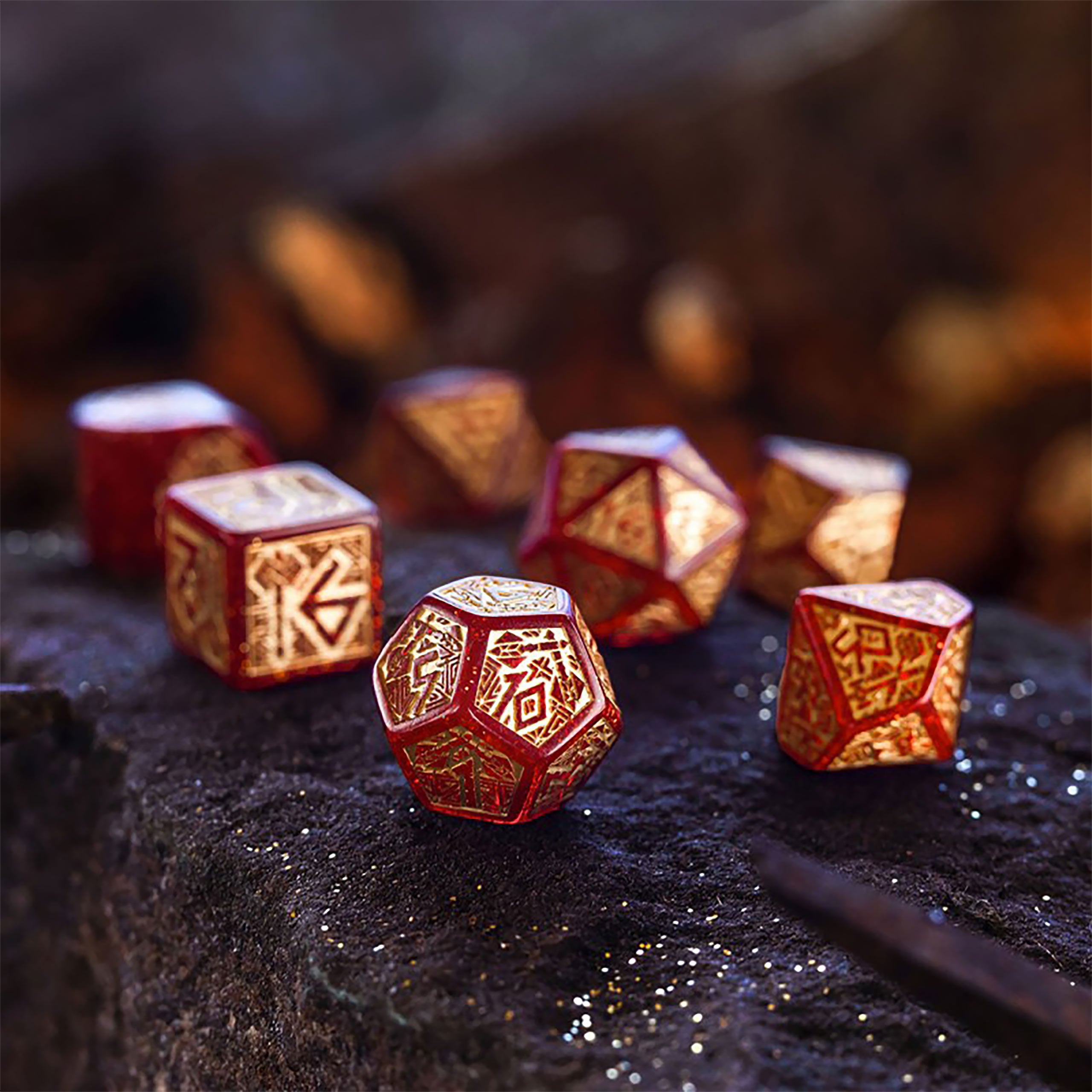 Image produit Nains - Set de Dés RPG Jewels 7pcs