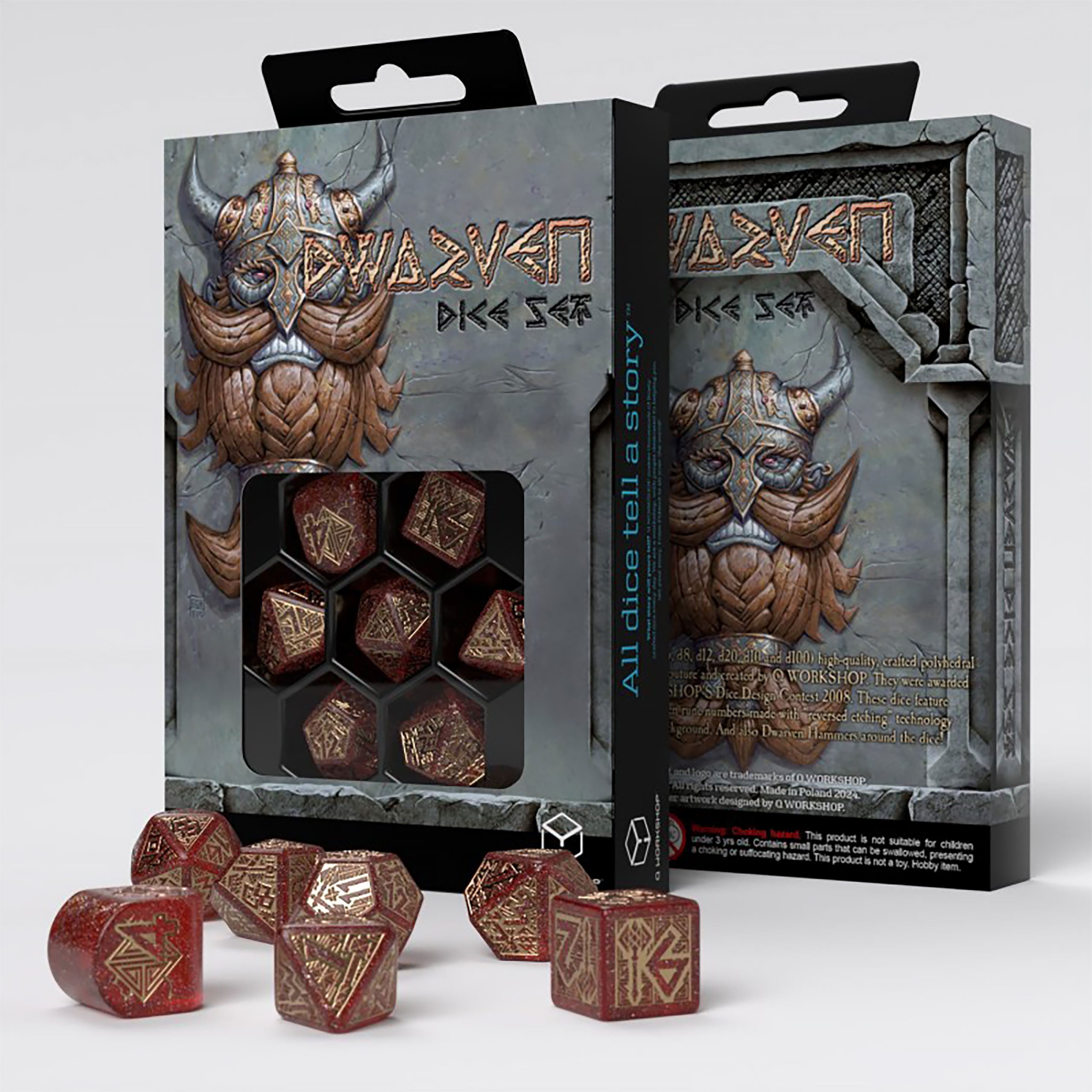 Image produit Nains - Set de Dés RPG Jewels 7pcs