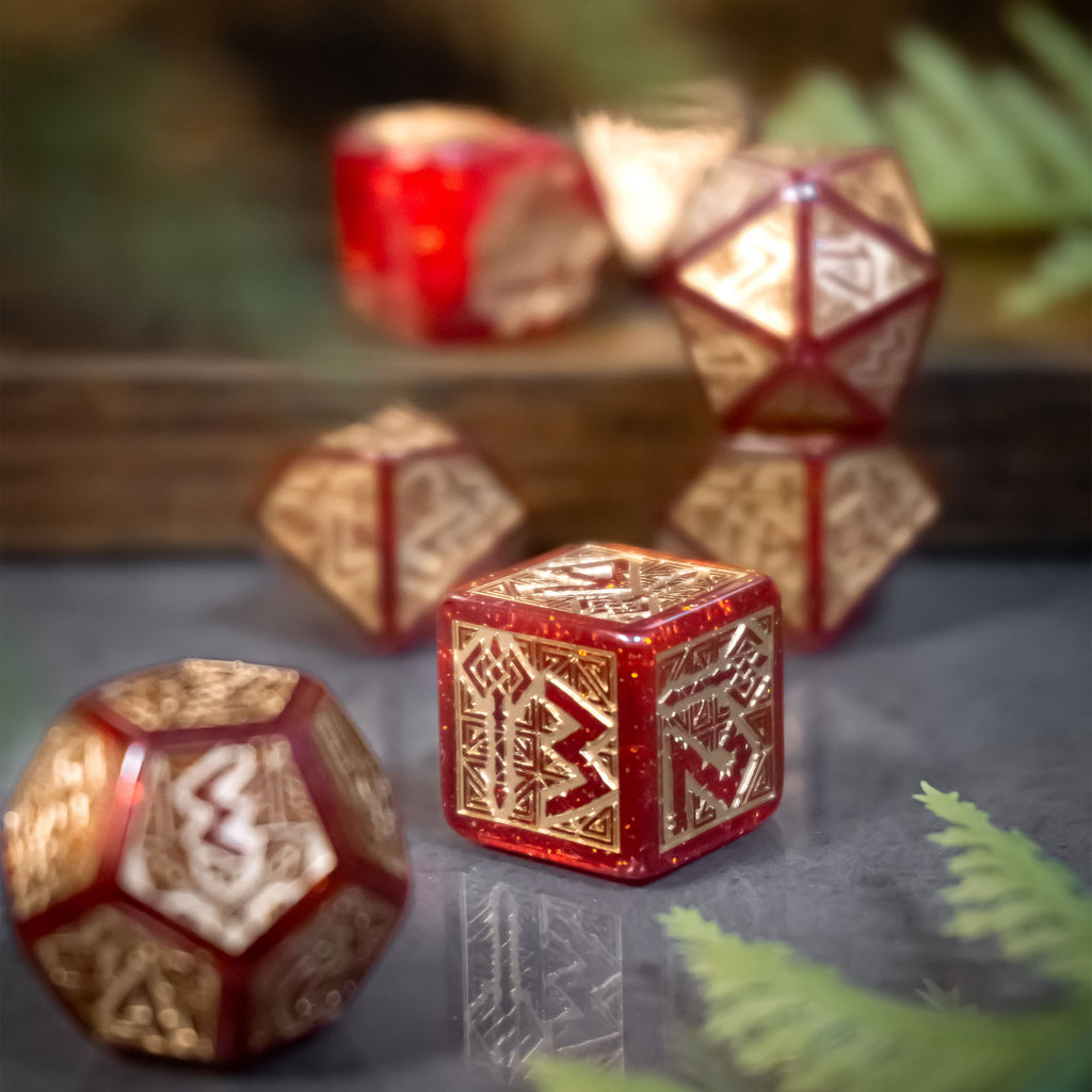 Image produit Nains - Set de Dés RPG Jewels 7pcs