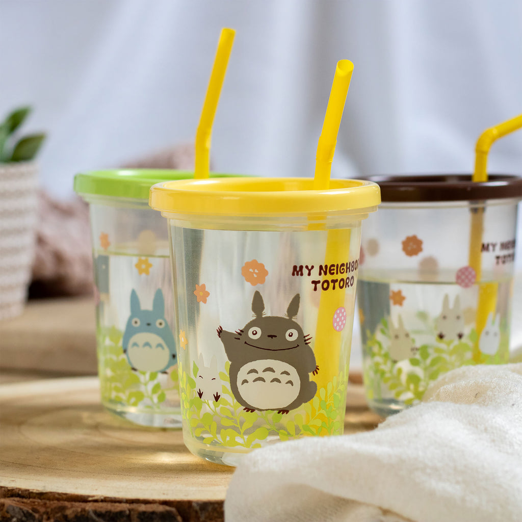 Image produit Mon Voisin Totoro - Ensemble de 3 gobelets avec paille Totoro
