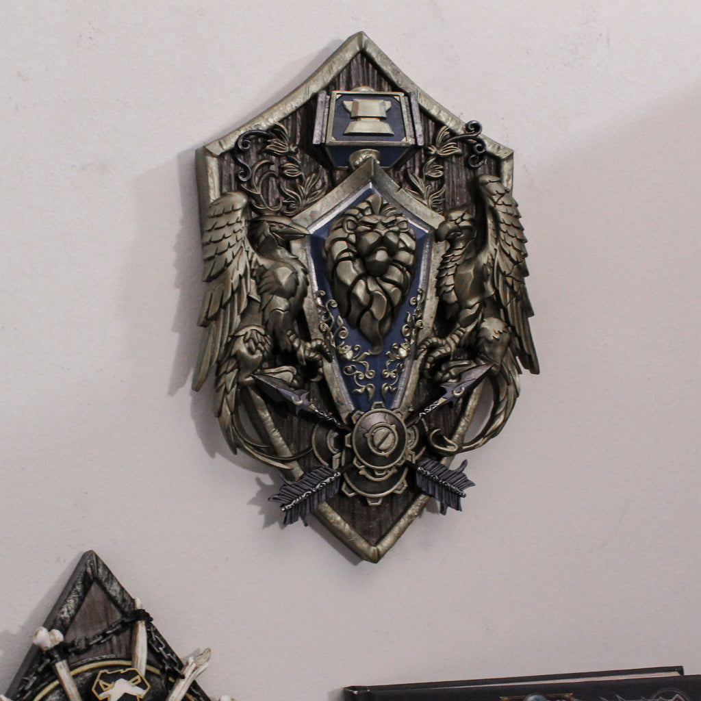 Image produit World of Warcraft - Plaque murale 3D de l’Alliance