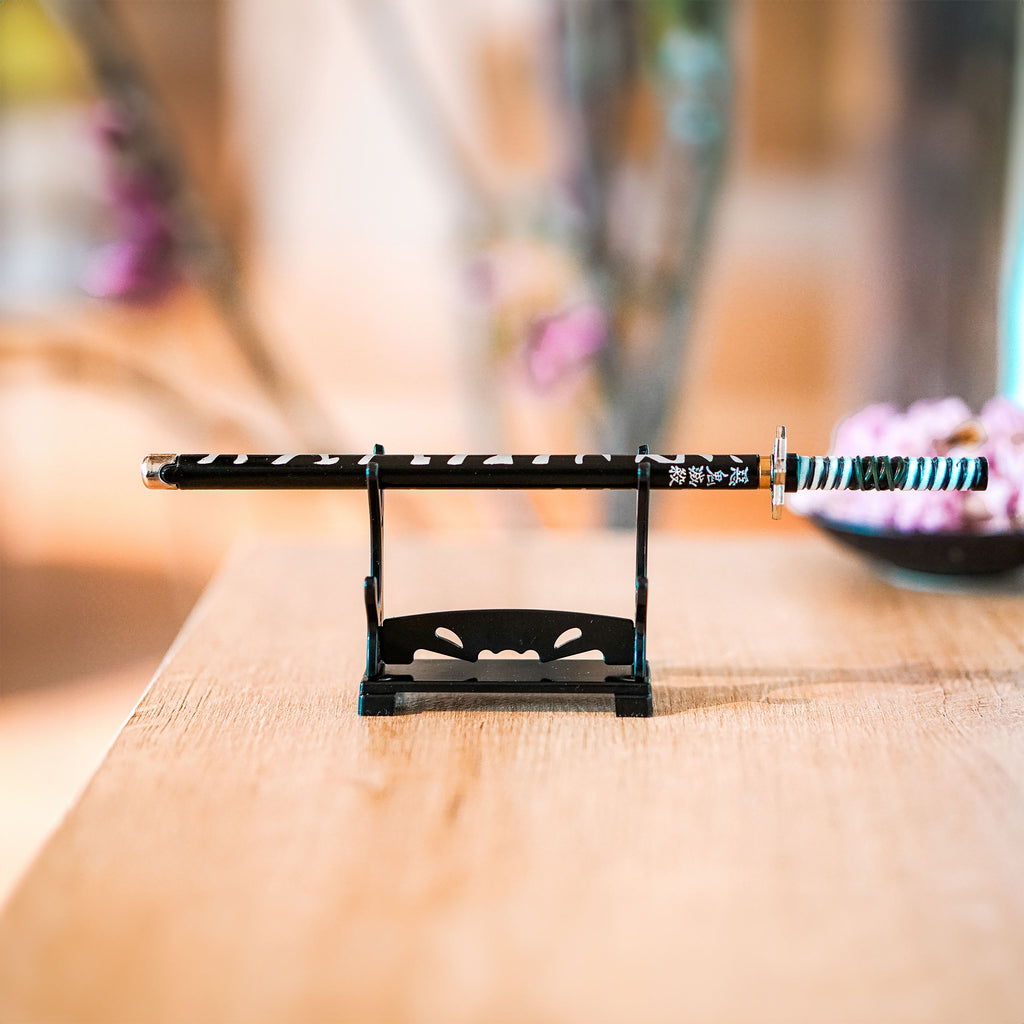 Image produit Demon Slayer - stylo-bille katana de Sanemi avec support