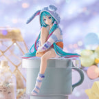 Image produit Hatsune Miku - Miku Rabbit Ear Hood Pajama Blue Noodle Stopper Figurine