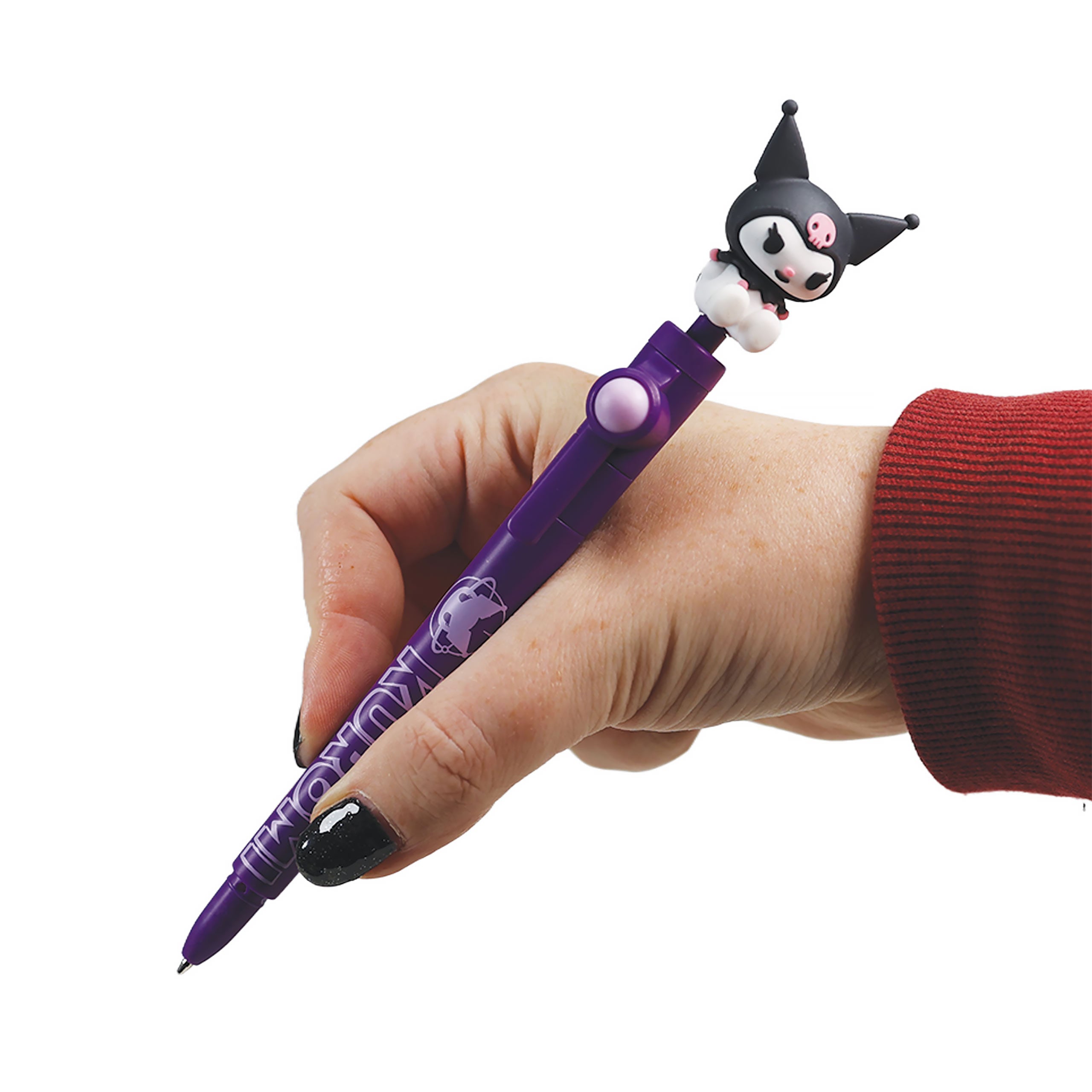 Image produit Sanrio - Stylo à bille Kuromi avec figurine mobile