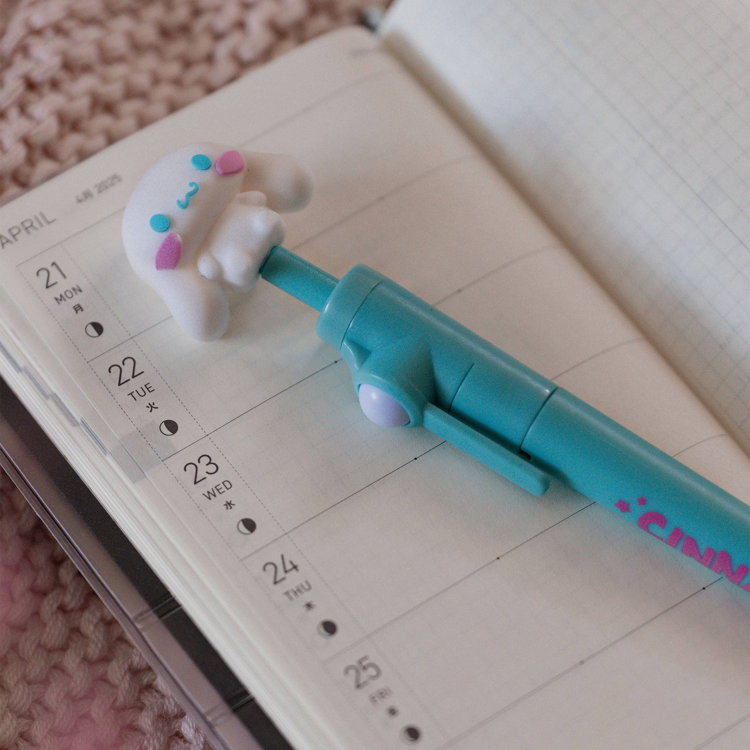 Image produit Sanrio - Stylo Cinnamoroll avec figurine mobile