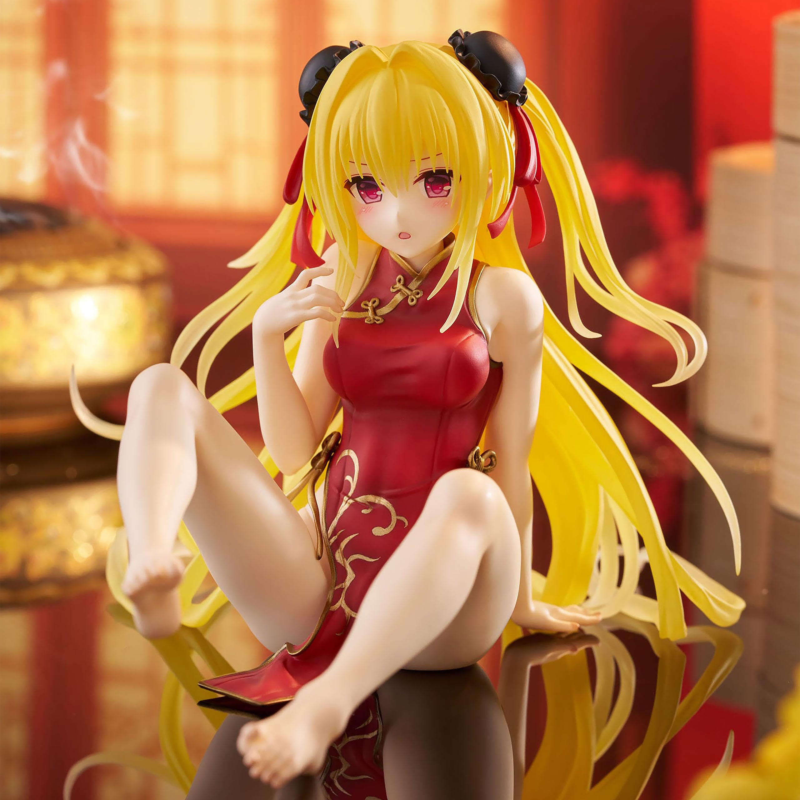 Image produit To Love Ru: Darkness - Figurine Golden Darkness Chinese Dress