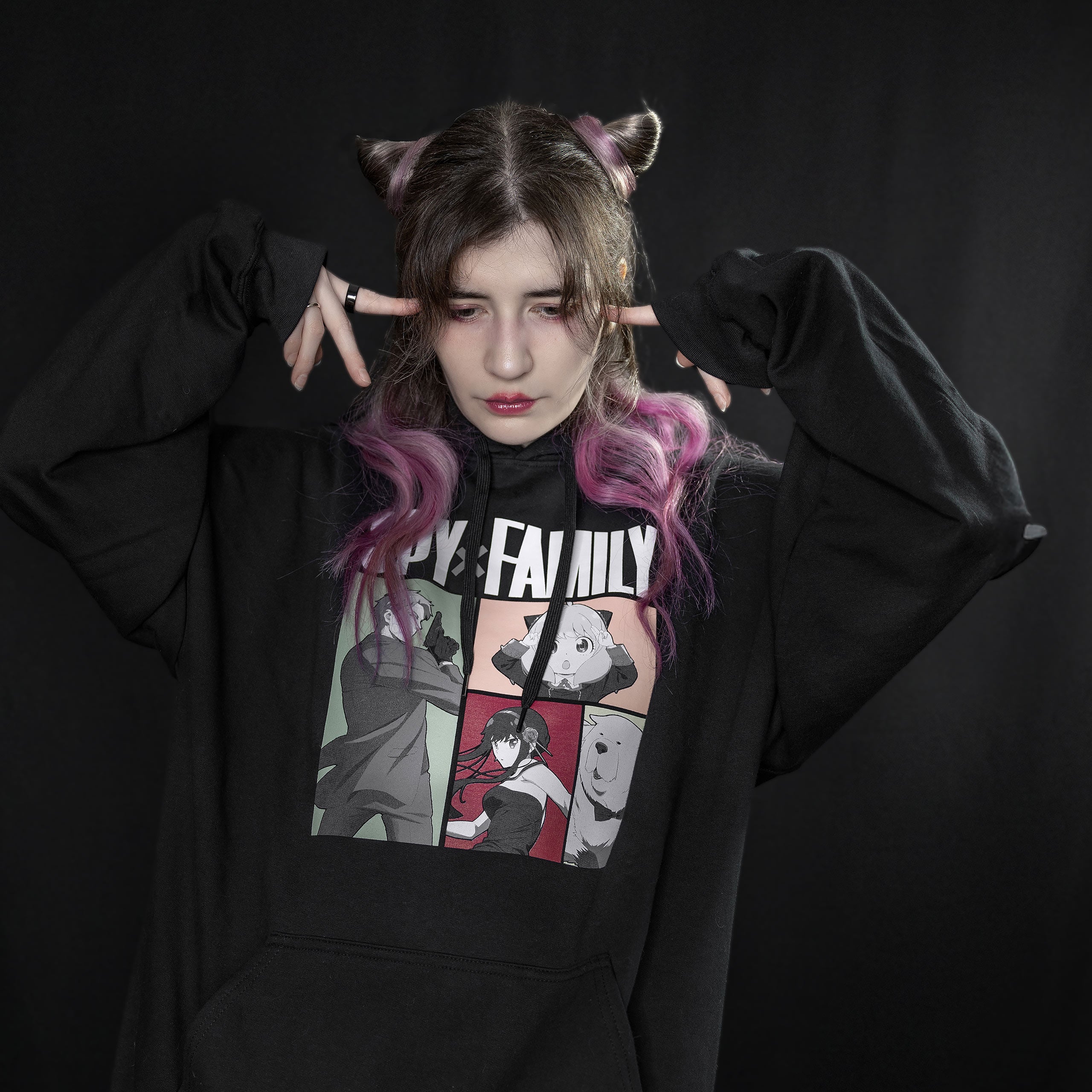Image produit Spy x Family - Sweat à capuche Family Forger