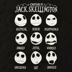Image produit Nightmare Before Christmas - Jack Emotions T-Shirt Femme Noir