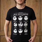 Image produit Nightmare Before Christmas - Jack Emotions T-Shirt Femme Noir