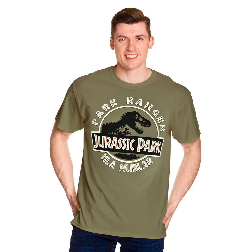 Image produit T-Shirt Park Ranger Vert - Jurassic Park