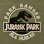 Image produit T-Shirt Park Ranger Vert - Jurassic Park