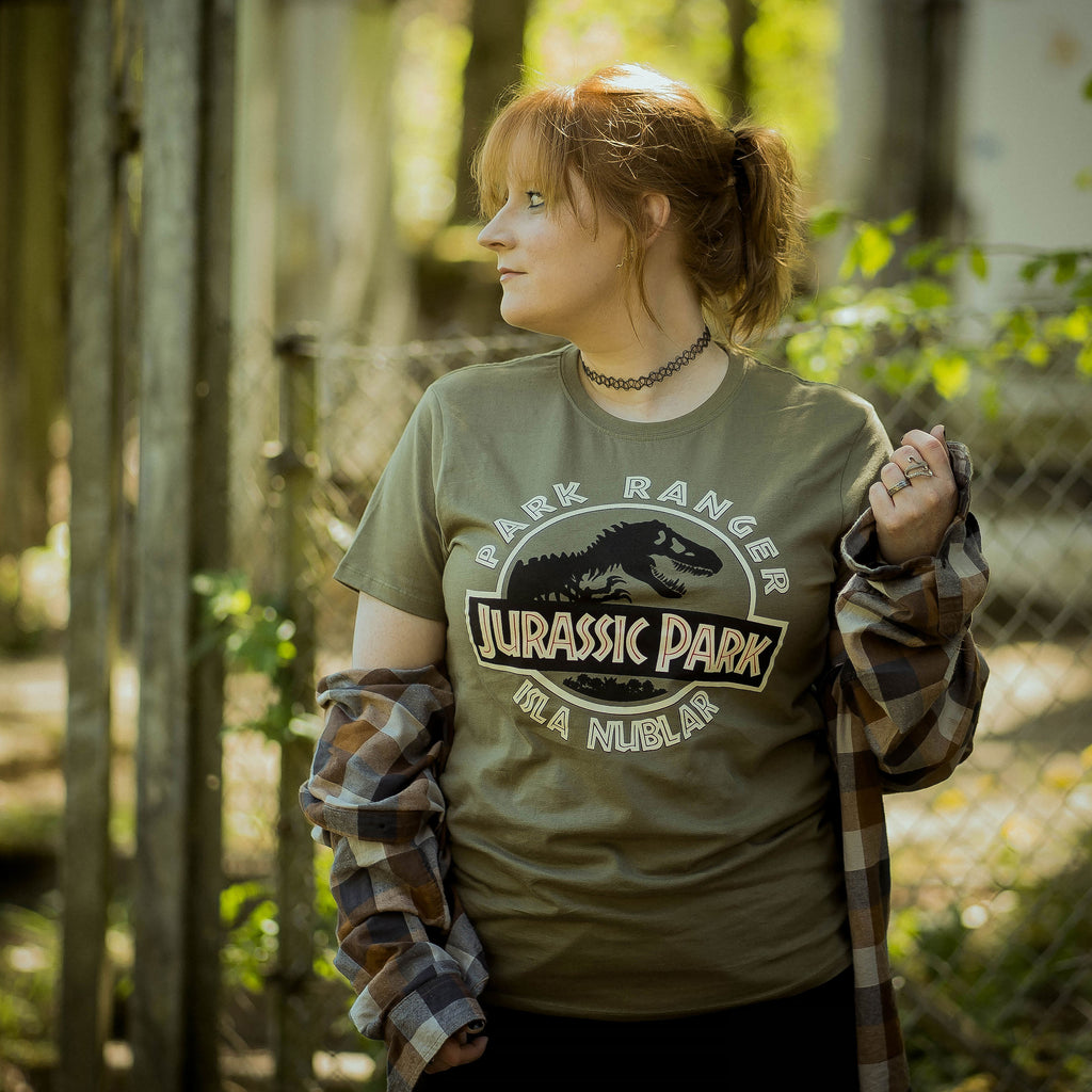 Image produit T-Shirt Park Ranger Vert - Jurassic Park