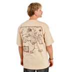 Image produit Le Seigneur des Anneaux - T-shirt oversize beige Rohan et Gondor