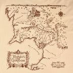 Image produit Le Seigneur des Anneaux - T-shirt oversize beige Rohan et Gondor