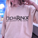Image produit Le Seigneur des Anneaux - T-shirt oversize beige Rohan et Gondor