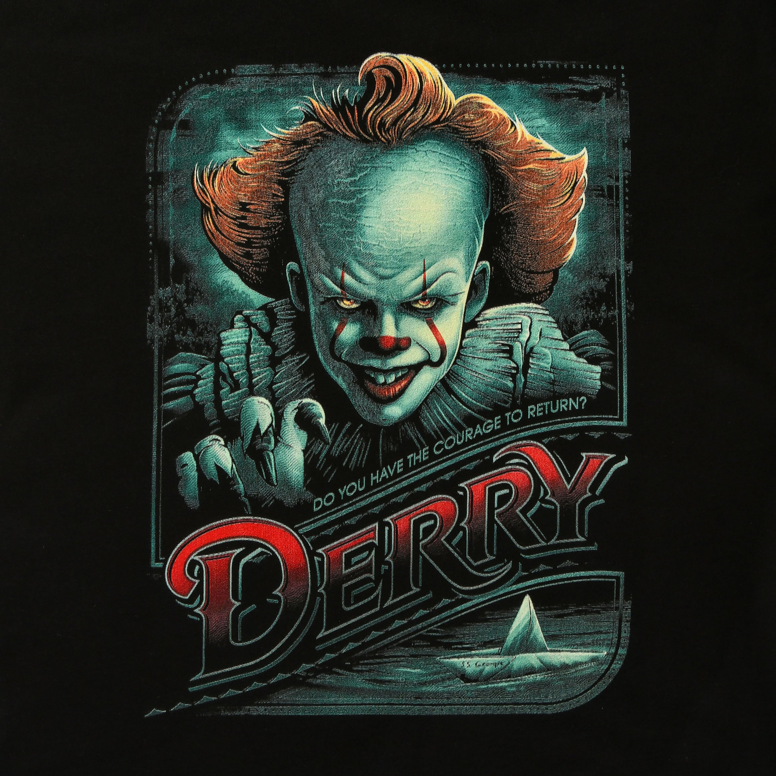 Product image Return to Derry T-Shirt Black - Stephen King's IT