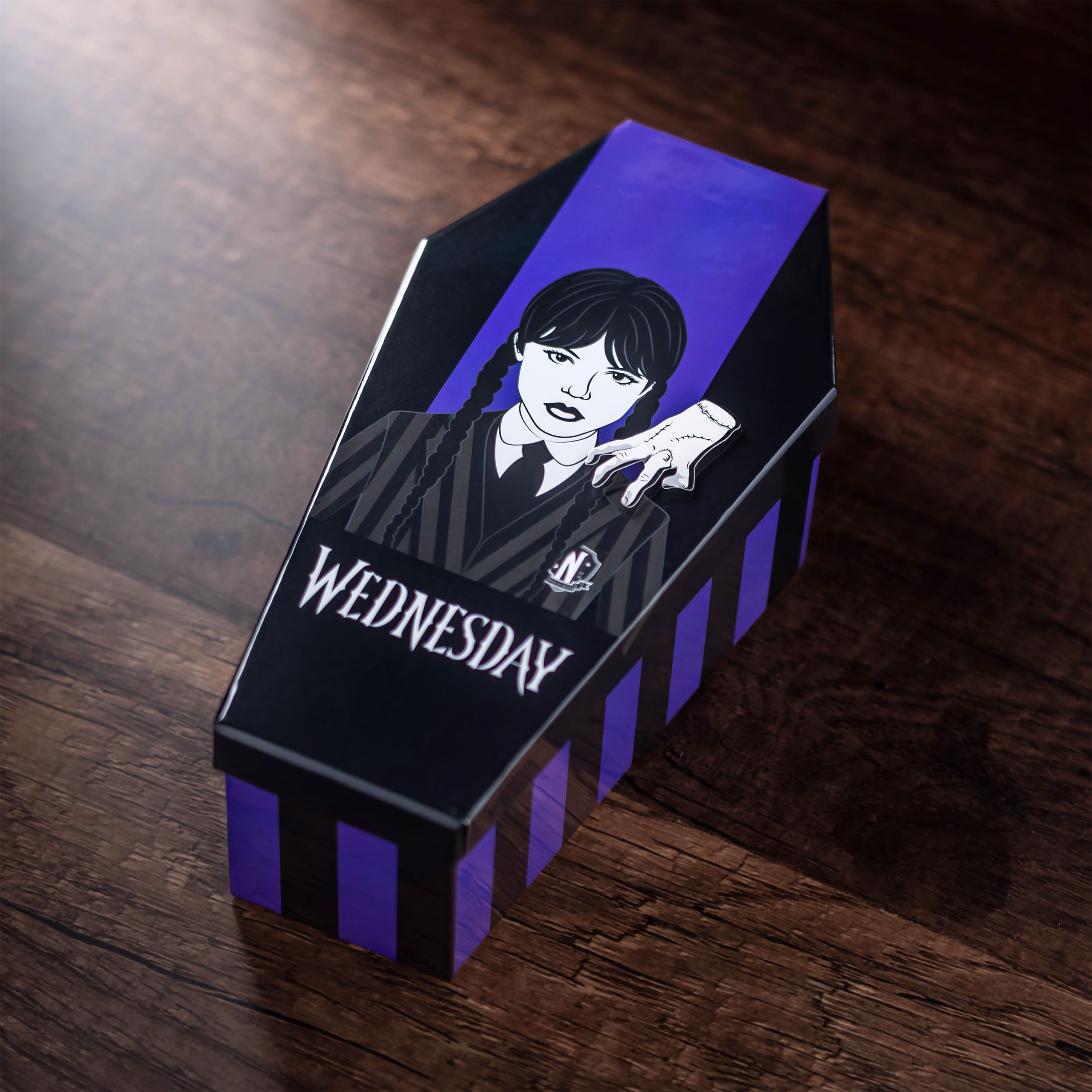 Image produit Set de papeterie Wednesday Addams 8 pièces