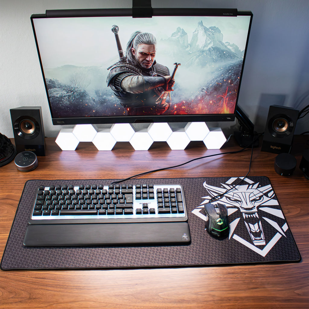 Image produit The Witcher - Tapis de souris XL Médaillon du Loup