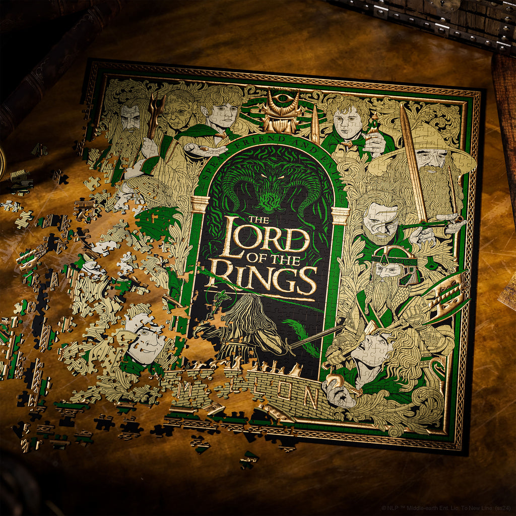 Image produit Le Seigneur des Anneaux - Portes de la Terre du Milieu Puzzle Premium