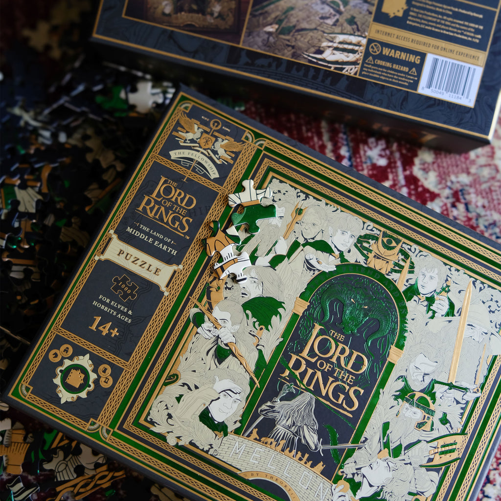 Image produit Le Seigneur des Anneaux - Portes de la Terre du Milieu Puzzle Premium