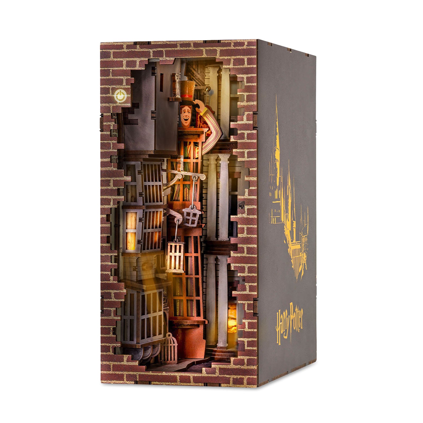 Image produit Harry Potter - Modèle Book Nook Chemin de Traverse en bois