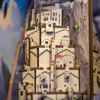 Image produit Le Seigneur des Anneaux - Minas Tirith Book Nook kit maquette en bois