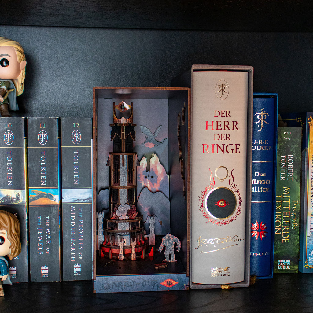 Image produit Le Seigneur des Anneaux - Book Nook Barad-dûr kit maquette en bois