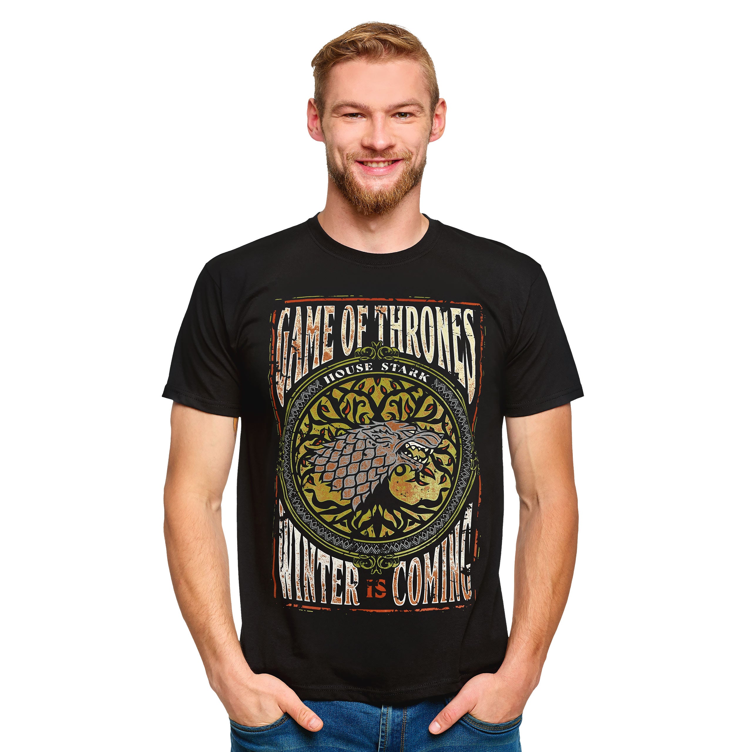Image produit Game of Thrones - Winter is Coming T-Shirt noir