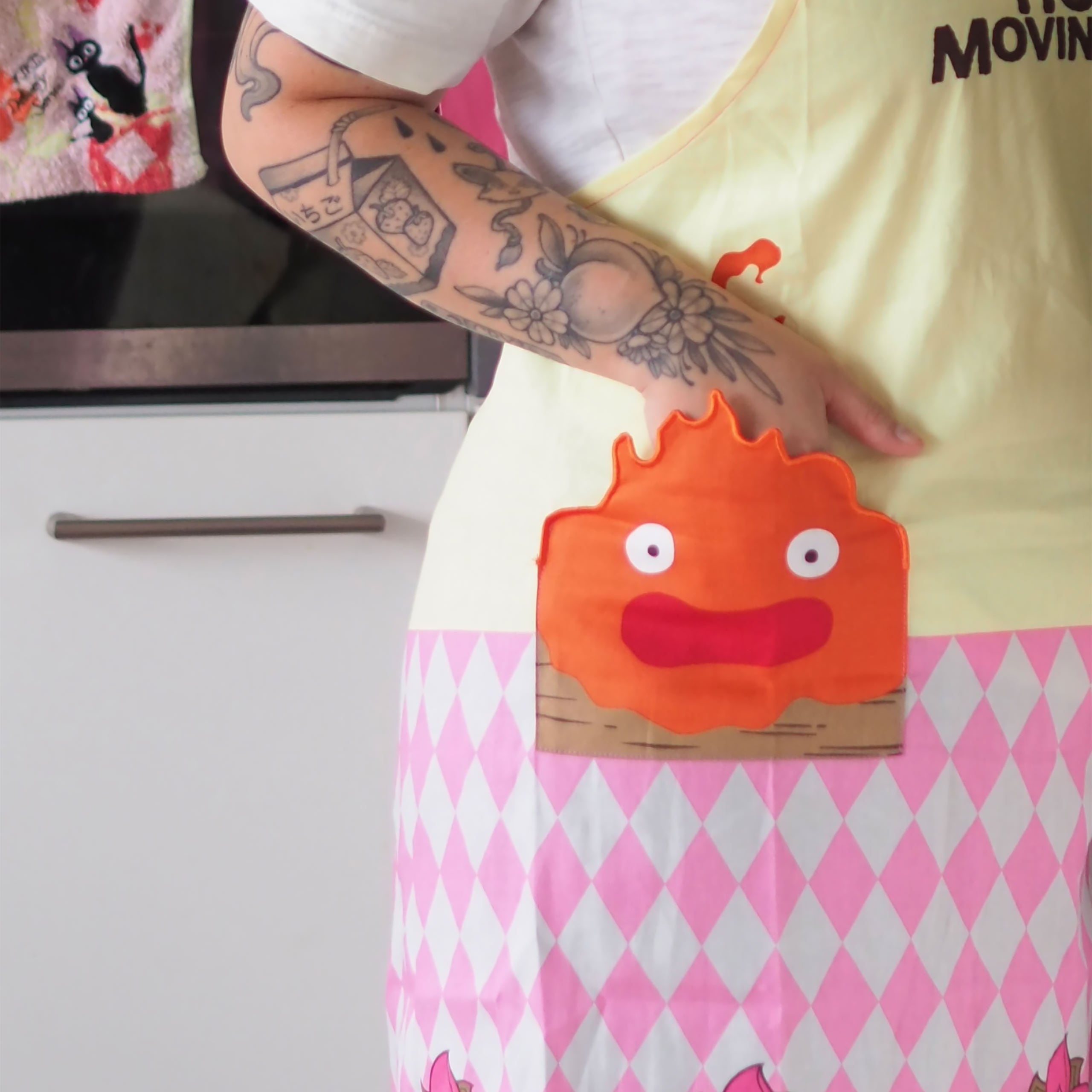 Image produit Le Château ambulant - Tablier Calcifer
