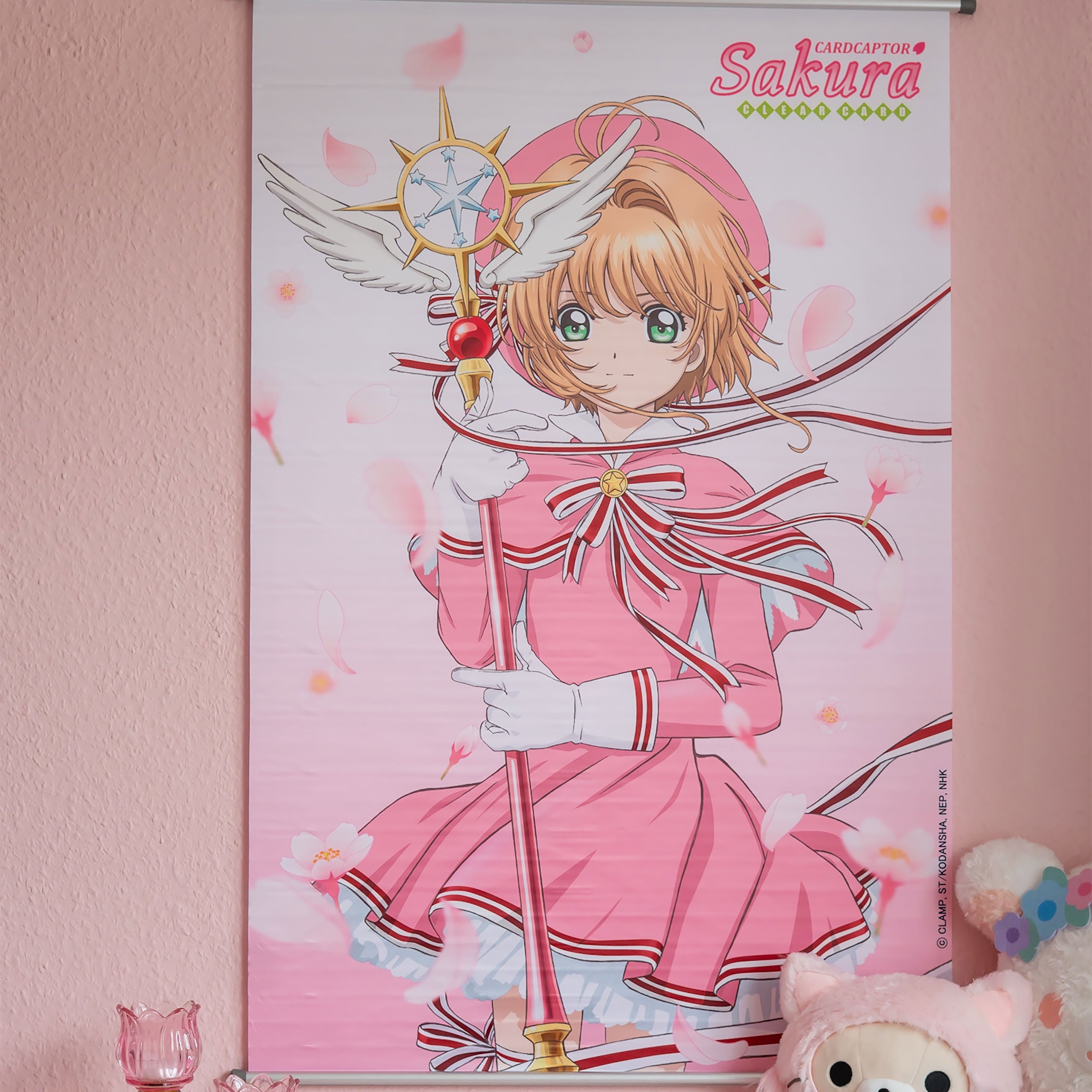 Image produit Card Captor Sakura: Clear Card - Sakura Cherry Blossoms tenture murale