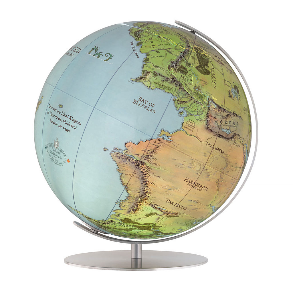 Image produit Le Seigneur des Anneaux - Globe de la Terre du Milieu avec Lumière 40cm