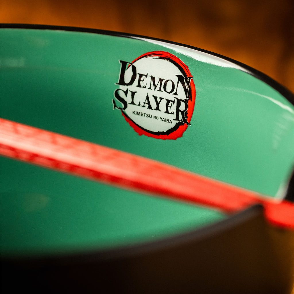 Image produit Demon Slayer - bol à ramen Tanjiro avec baguettes